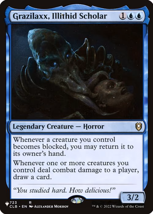 Grazilaxx, Illithid Scholar — The List #CLB-723