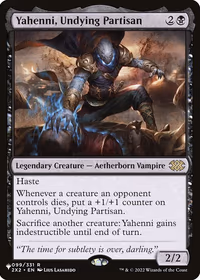 Yahenni, Undying Partisan — The List