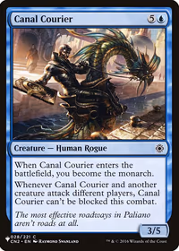 Canal Courier — The List