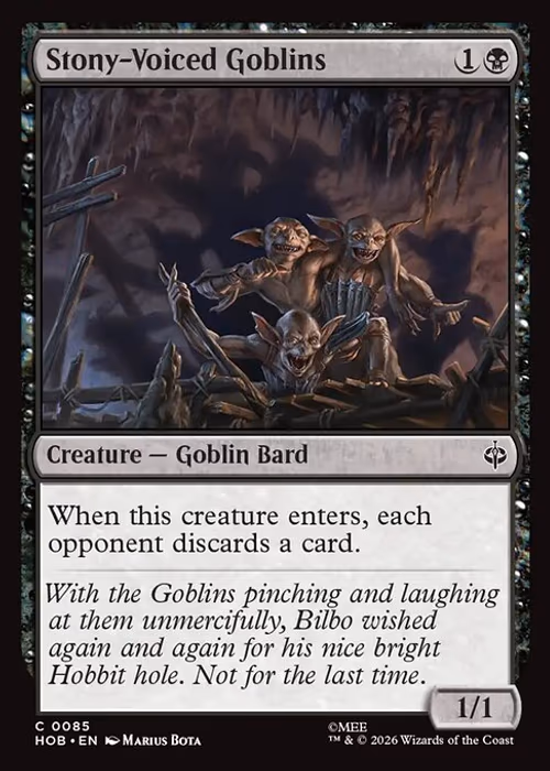 Stony-Voiced Goblins — The Hobbit #85