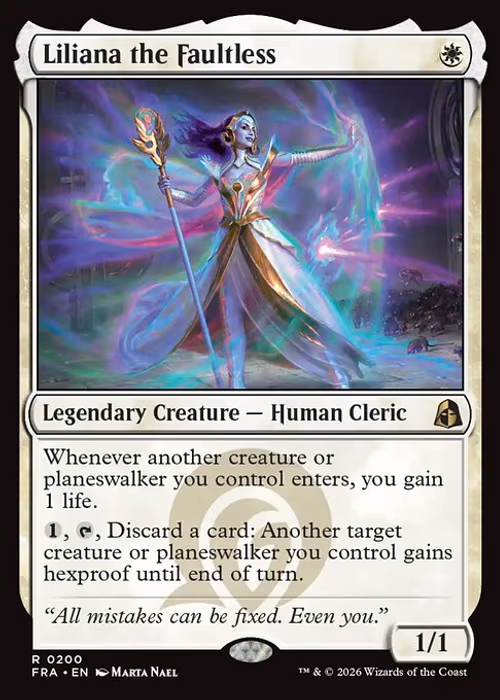 Liliana the Faultless — Reality Fracture #200