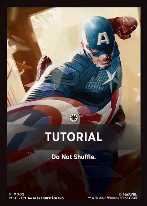 Tutorial — Marvel Super Heroes Jumpstart Front Cards #2