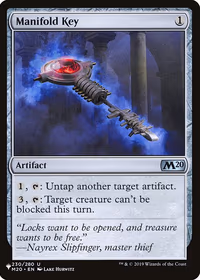 Manifold Key — The List