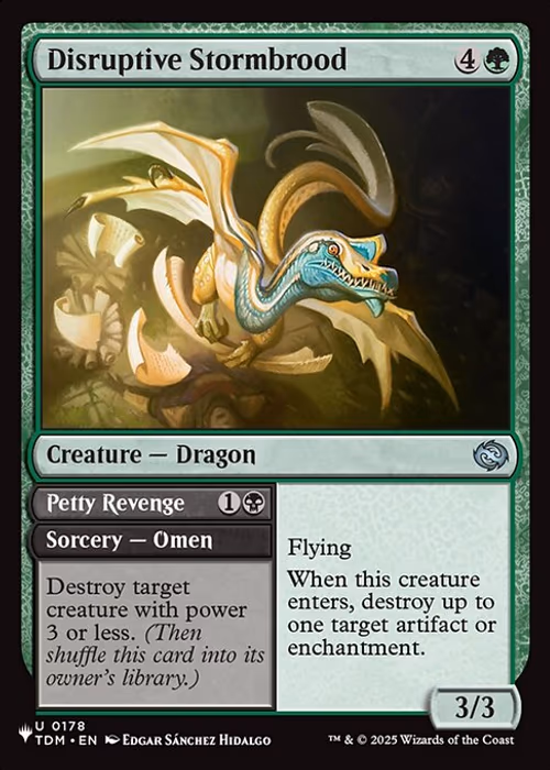 Disruptive Stormbrood // Petty Revenge — The List #TDM-178