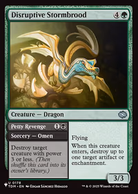 Disruptive Stormbrood // Petty Revenge — The List