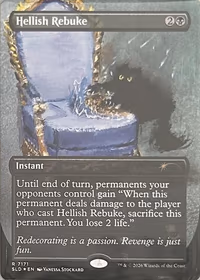 Hellish Rebuke — Secret Lair Drop #7171