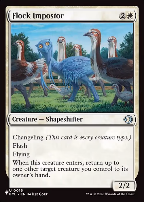 Flock Impostor — The List #ECL-16