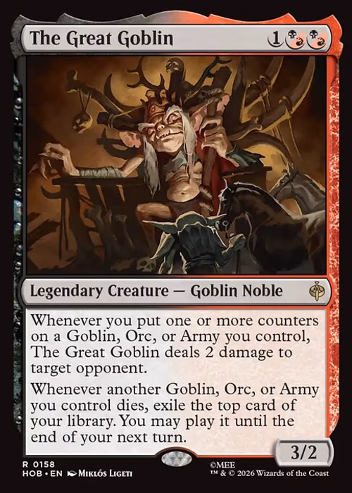 The Great Goblin — The Hobbit #158