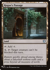 Rogue's Passage — The List