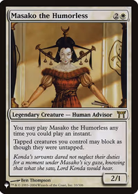Masako the Humorless — The List