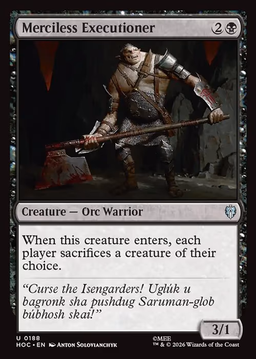 Merciless Executioner — The Hobbit Eternal #188