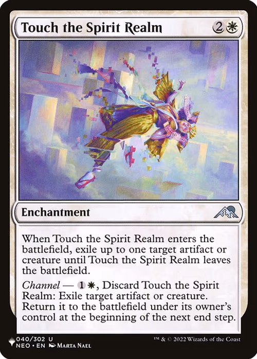Touch the Spirit Realm — The List #NEO-40