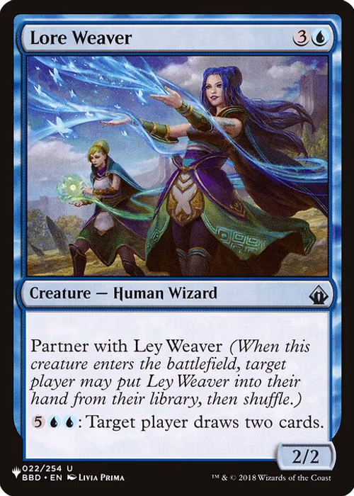 Lore Weaver — The List #BBD-22