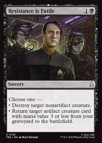 Resistance Is Futile
