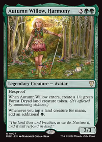 Autumn Willow, Harmony
