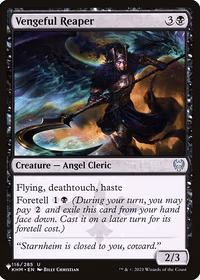 Vengeful Reaper — The List