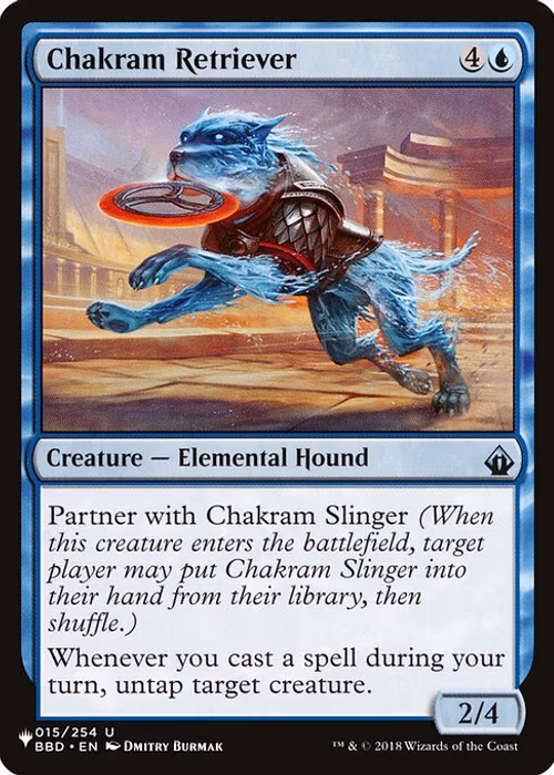 Chakram Retriever — The List #BBD-15
