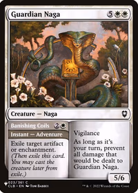Guardian Naga // Banishing Coils — The List