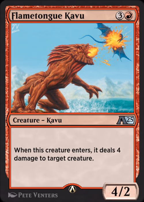 Flametongue Kavu — Alchemy: Edge of Eternities #41