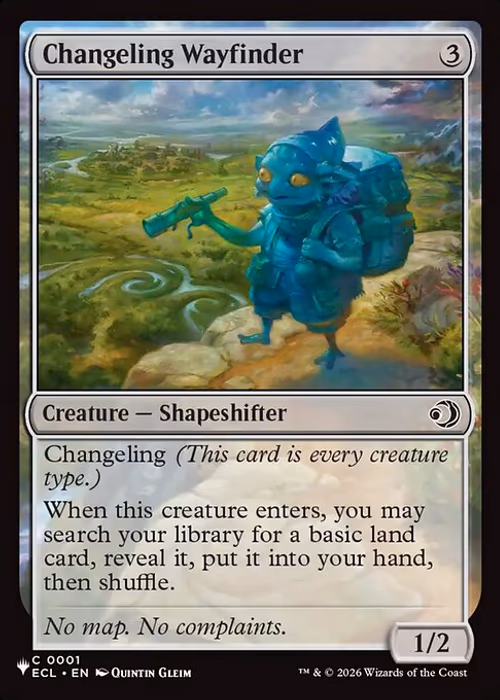 Changeling Wayfinder — The List #ECL-1