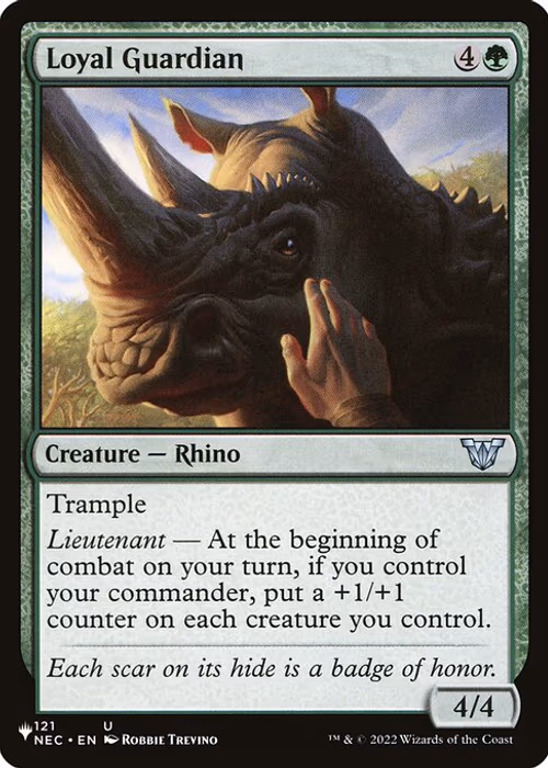 Loyal Guardian — The List #NEC-121