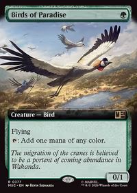Birds of Paradise — Marvel Super Heroes Commander #377