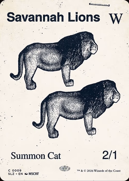 Savannah Lions — The Zeta Set #9