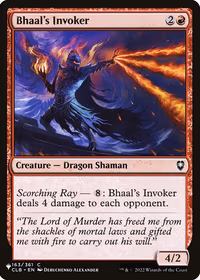 Bhaal's Invoker — The List