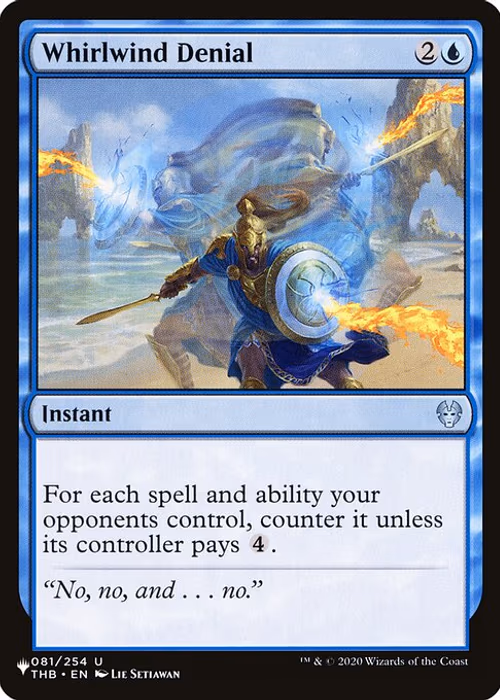 Whirlwind Denial — The List #THB-81