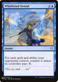 Whirlwind Denial — The List