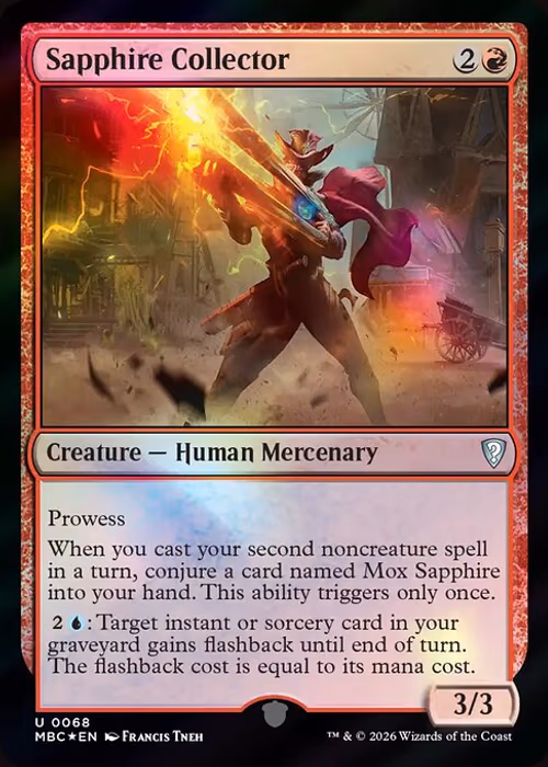 Sapphire Collector — Mystery Booster Commander Edition #68