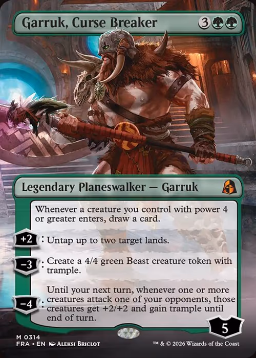 Garruk, Curse Breaker — Reality Fracture #314