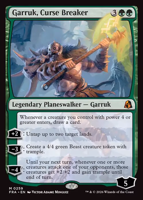 Garruk, Curse Breaker — Reality Fracture #259