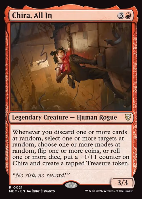 Chira, All In — Mystery Booster Commander Edition #21