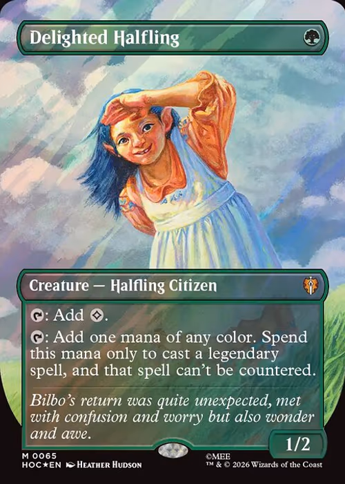 Delighted Halfling — The Hobbit Eternal #65