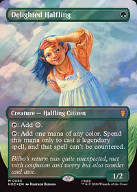 Delighted Halfling — The Hobbit Eternal