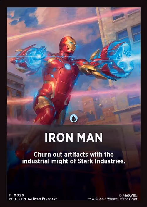 Iron Man — Marvel Super Heroes Jumpstart Front Cards #26