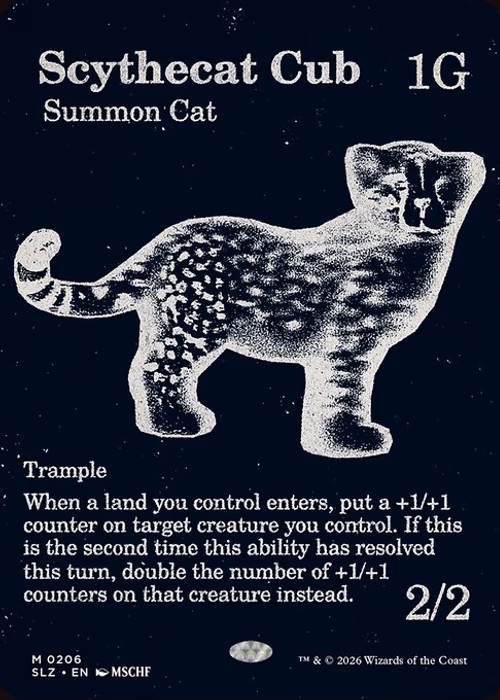 Scythecat Cub — The Zeta Set #206