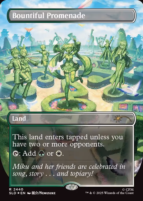 Bountiful Promenade — Secret Lair Drop #2440