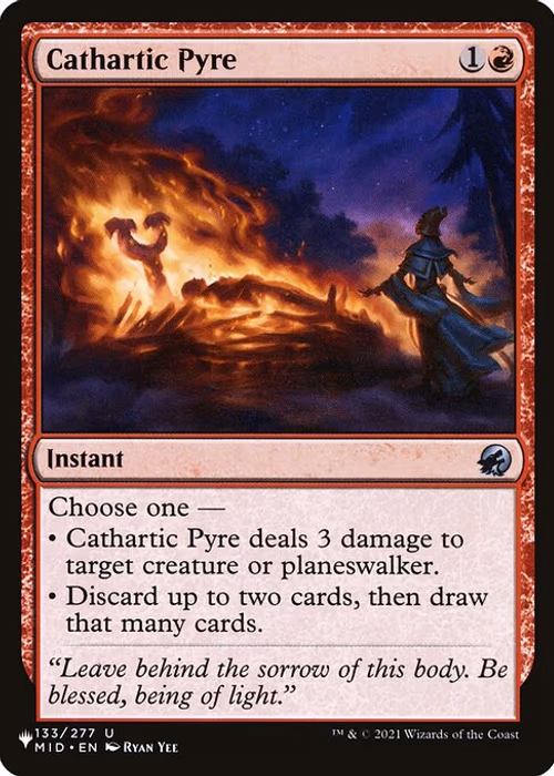 Cathartic Pyre — The List #MID-133