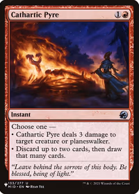 Cathartic Pyre — The List