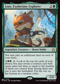 Loot, Exuberant Explorer — The List