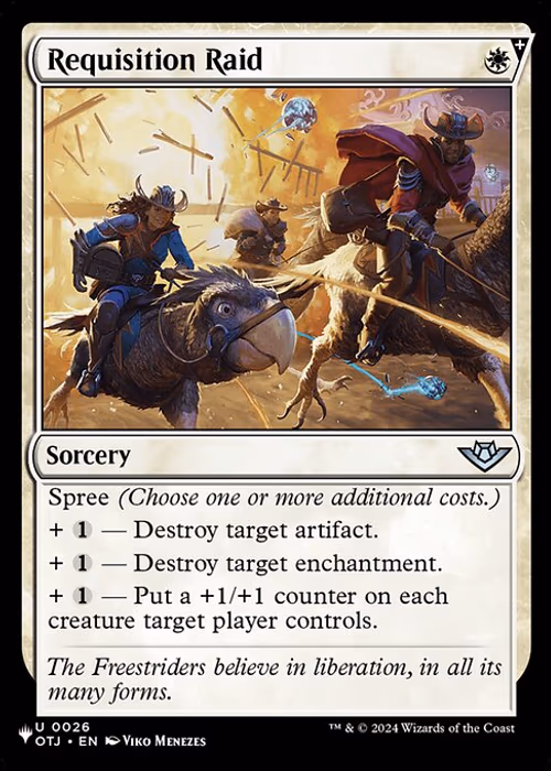 Requisition Raid — The List #OTJ-26