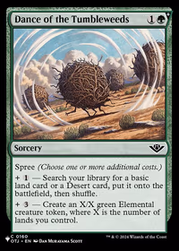 Dance of the Tumbleweeds — The List