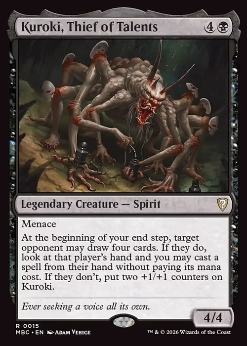 Kuroki, Thief of Talents — Mystery Booster Commander Edition #15