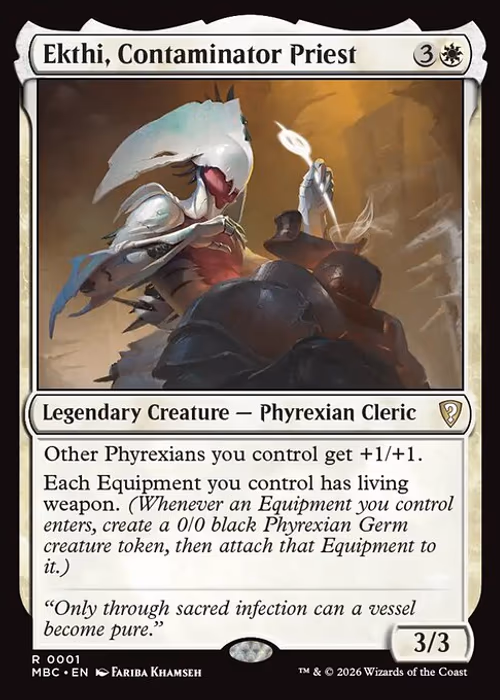Ekthi, Contaminator Priest — Mystery Booster Commander Edition #1