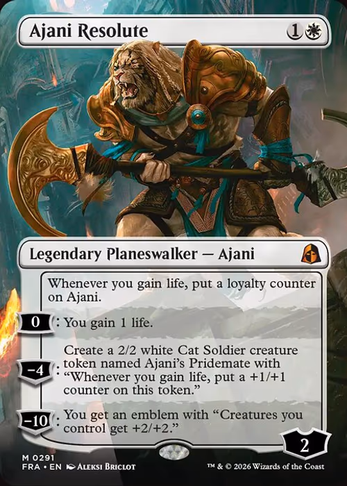 Ajani Resolute — Reality Fracture #291