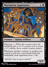 Marionette Apprentice — The List