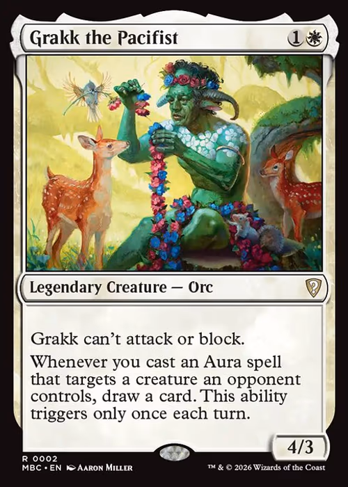 Grakk the Pacifist — Mystery Booster Commander Edition #2