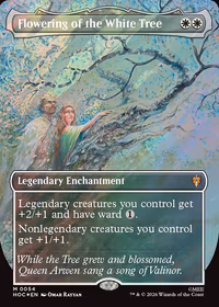 Flowering of the White Tree